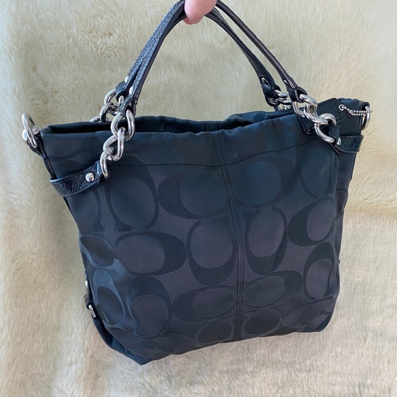 COACH Black Purse - Picture 1 of 7